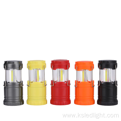 Outdoor COB Lighting Portable Collapsible Camping Lantern